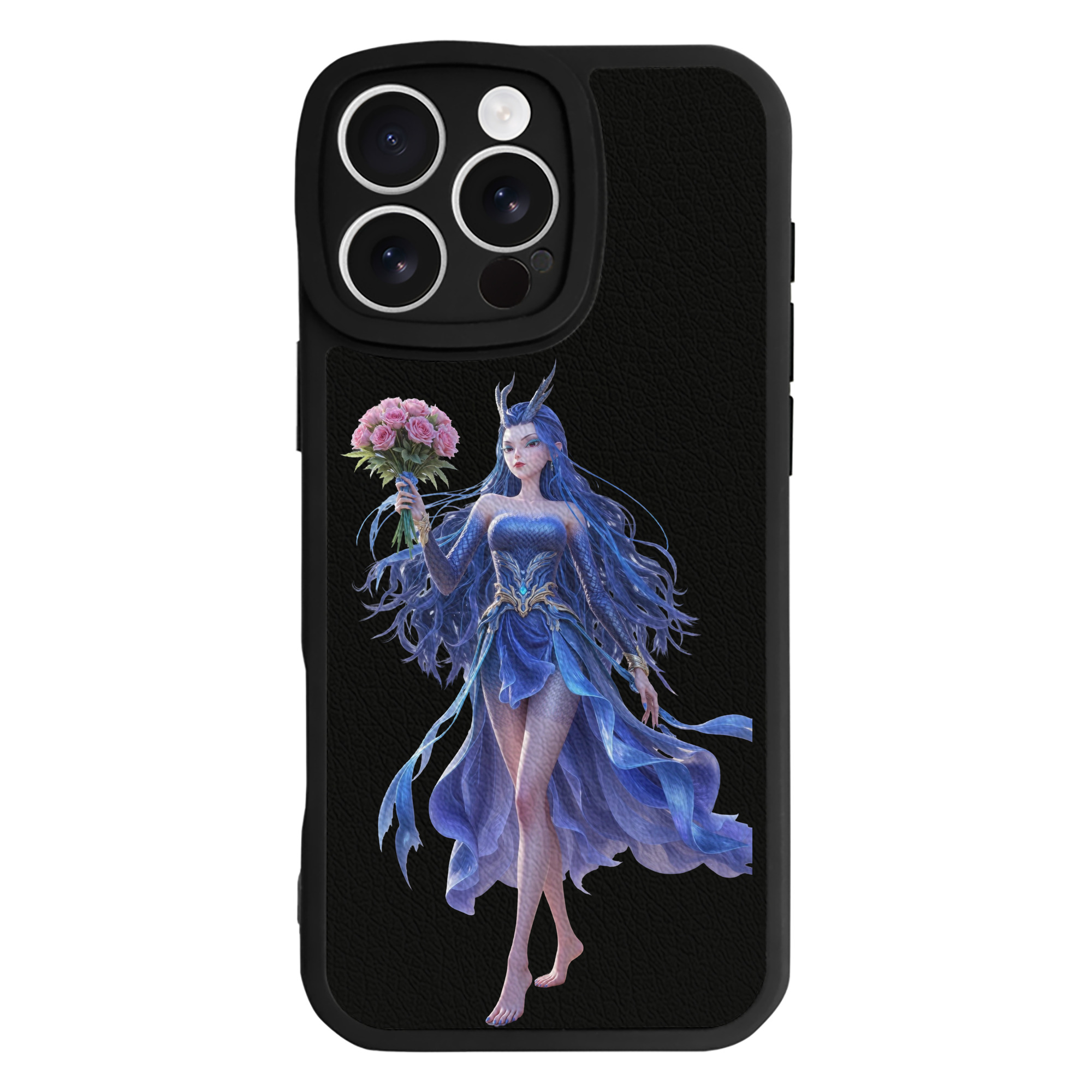 （画像用） Ne Zha 2 ナタ 魔童の大暴れ 【iPhone 16シリーズ対応】シリコンスマホケース（レザー調） 材質：シリコン